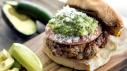Chorizo Burgers with Tomatillo