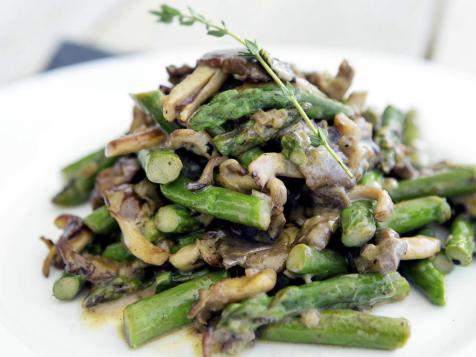 Asparagus-Mushroom Saute with