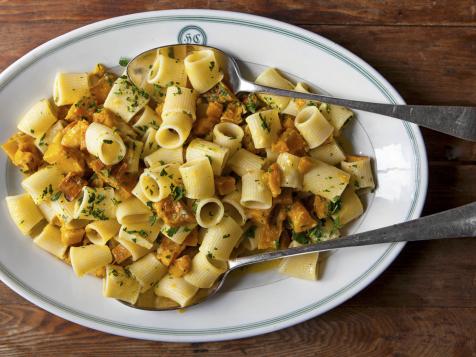 Pasta with Roasted Kabocha Squ