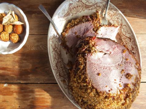 Baked Ham with Golden Breadcru
