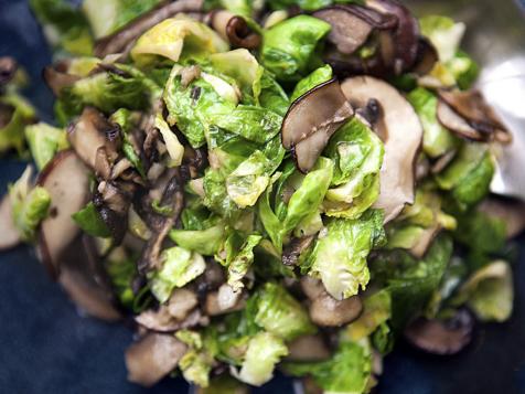 Mushroom and Brussels Sprout S