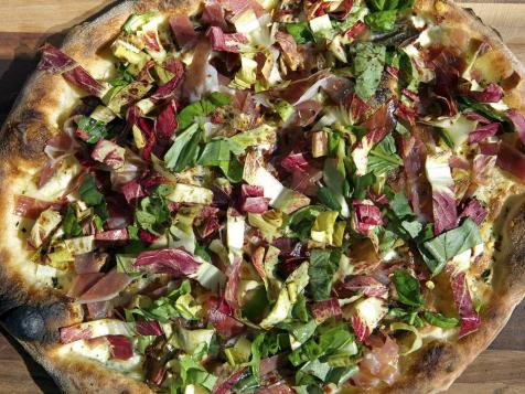 White Pizza with Prosciutto an