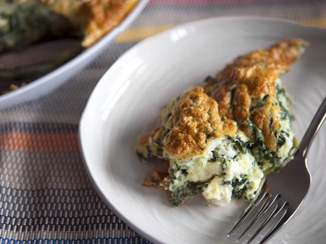 Spinach Goat Cheese Souffle