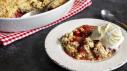Red Rhubarb and Strawberry Cri
