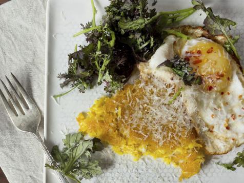 Fried Egg and Crispy Rice
