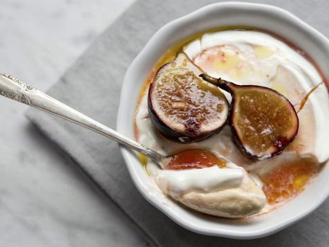 Cinnamon Semifreddo with Figs