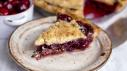 Sweet Cherry Streusel Pie