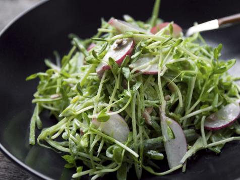 Snap Pea Salad With Parmesan V