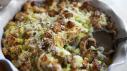 Leek Bread Pudding