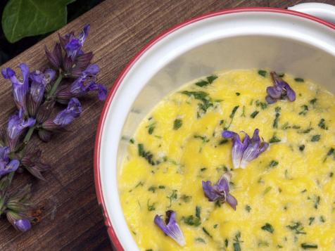 Scrambled Eggs with Chervil an