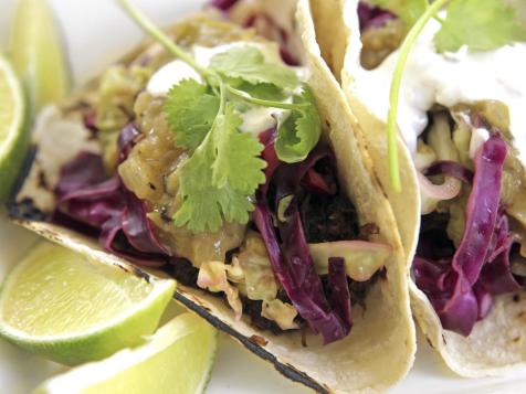 Roast Pork Tacos with Tomatill