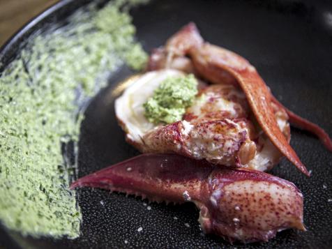 Lobster with Basil-Lemon Butte