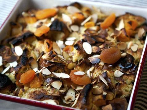 Bread Pudding with Apricots an