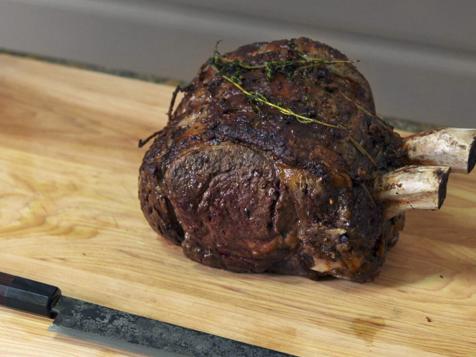 Prime Rib with Rosemary and Ho