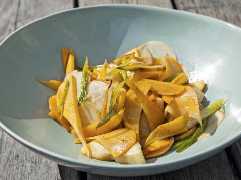 Roasted Turnips and Apples wit
