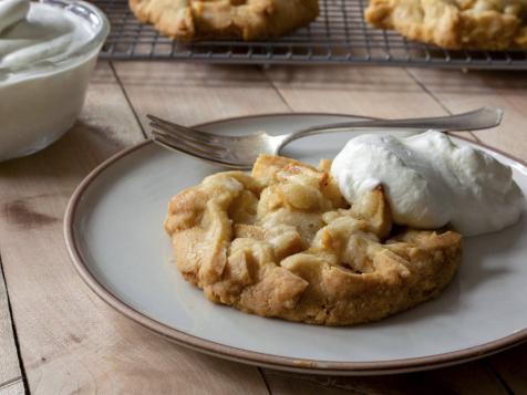 Rustic Apple Tarts with Whippe