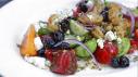 Greek Salad with Croutons and