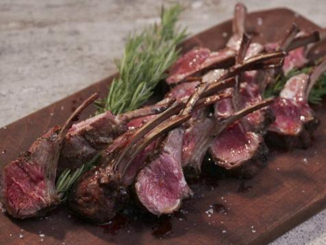 Lamb Chops Scottadita with Sal