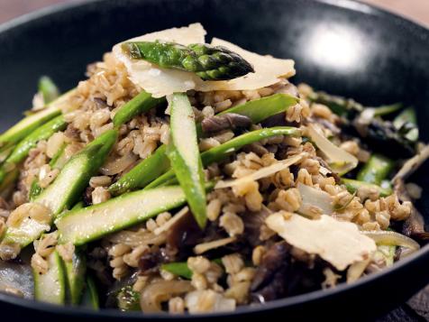 Barley Salad with Asparagus an