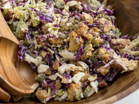 Parmesan Cabbage Salad with Bu
