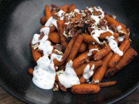 BBQ Baby Carrots with Dill Yog