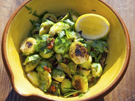 Pan-Roasted Brussels Sprouts