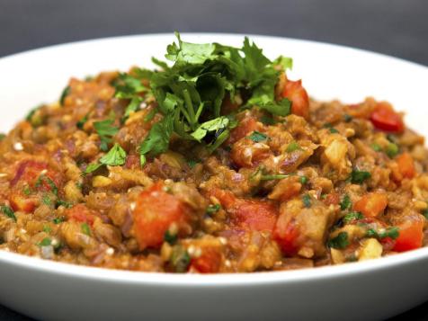 Smoked Spiced Eggplant (Bainga