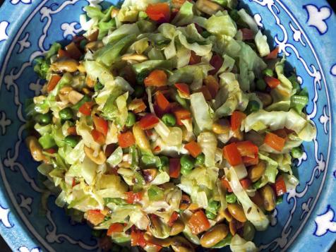 Stir-Fried Cabbage with Red Pe