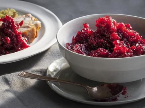 Ginger-Maple Cranberry Sauce