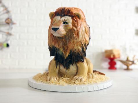 Serengeti Lion Cake