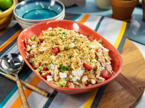 Greek Chicken and Pasta Salad