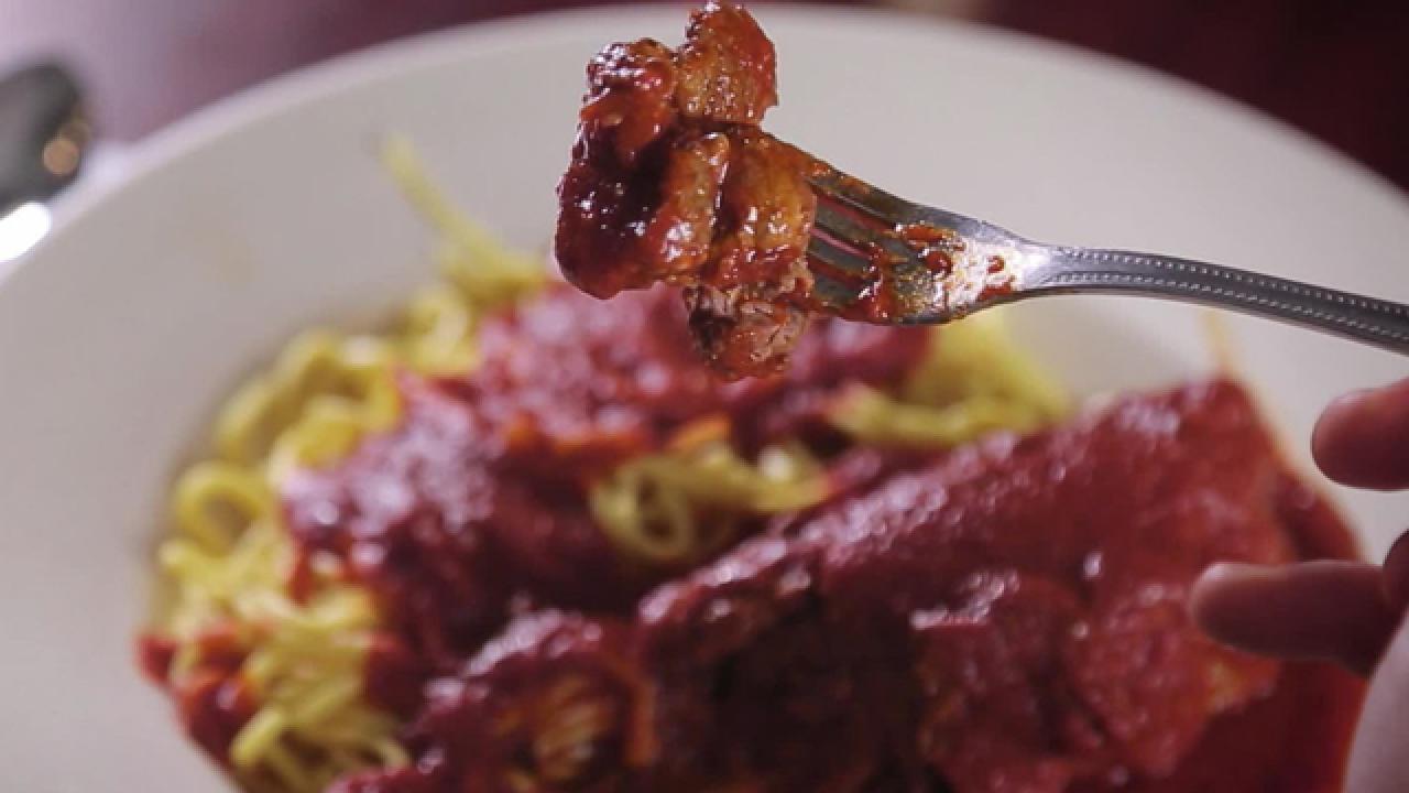 Mrs. Robino's Beef Braciole