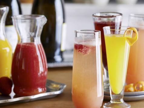 Giada De Laurentiis Creates Fruit Purees for a Bellini Bar