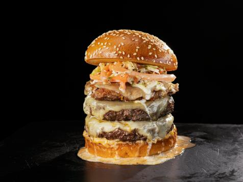 Korean Spicy Pork Bulgogi Burger