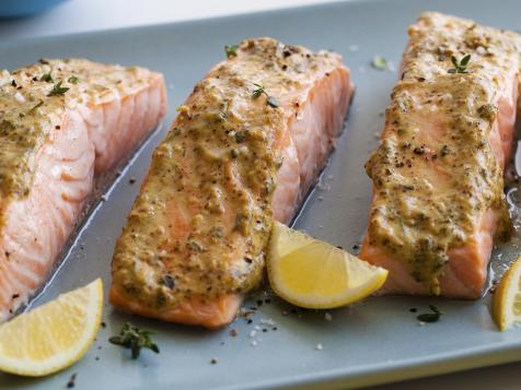 Glazed Broiled Salmon