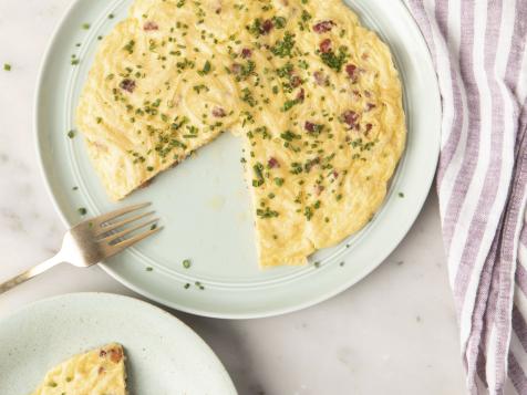 Spaghetti Carbonara Frittata