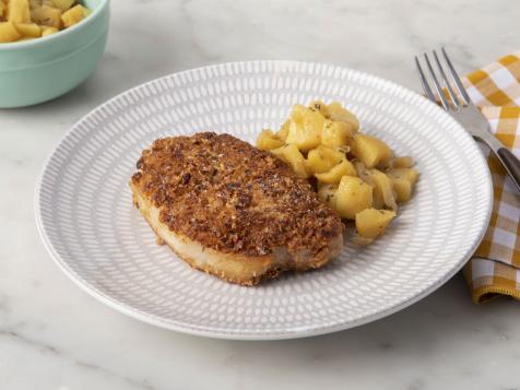 Almond-Crusted Pork Chops