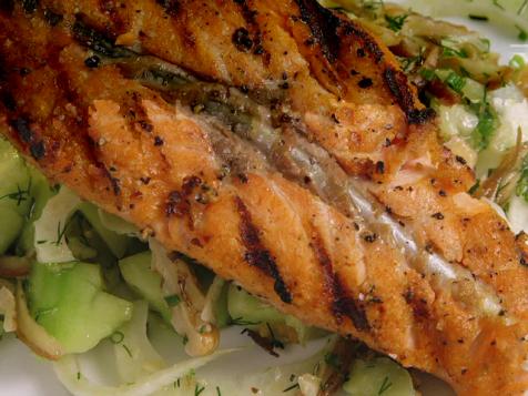Geoffrey's Grilled Salmon