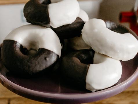 Black and White Doughnuts