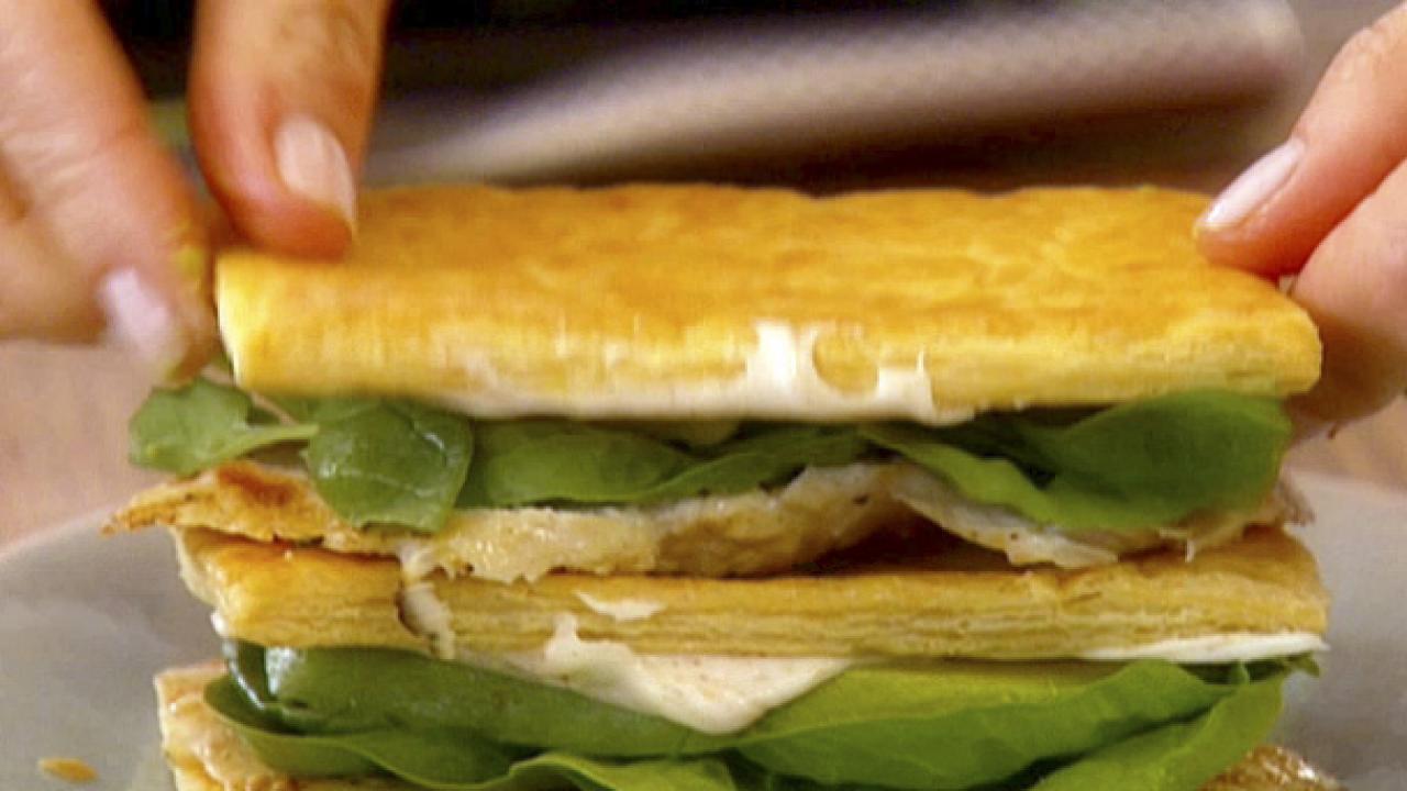 Chicken and Avocado Napoleons