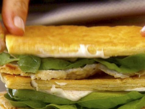 Chicken and Avocado Napoleons