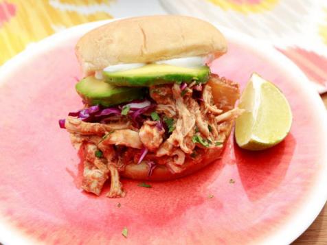 Slow Cooker Pineapple Habanero Pulled Chicken
