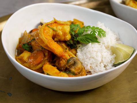 Shrimp Curry With Coconut Milk