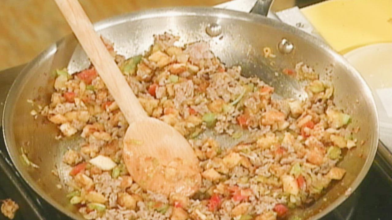 Sausage-Stuffed Mushrooms
