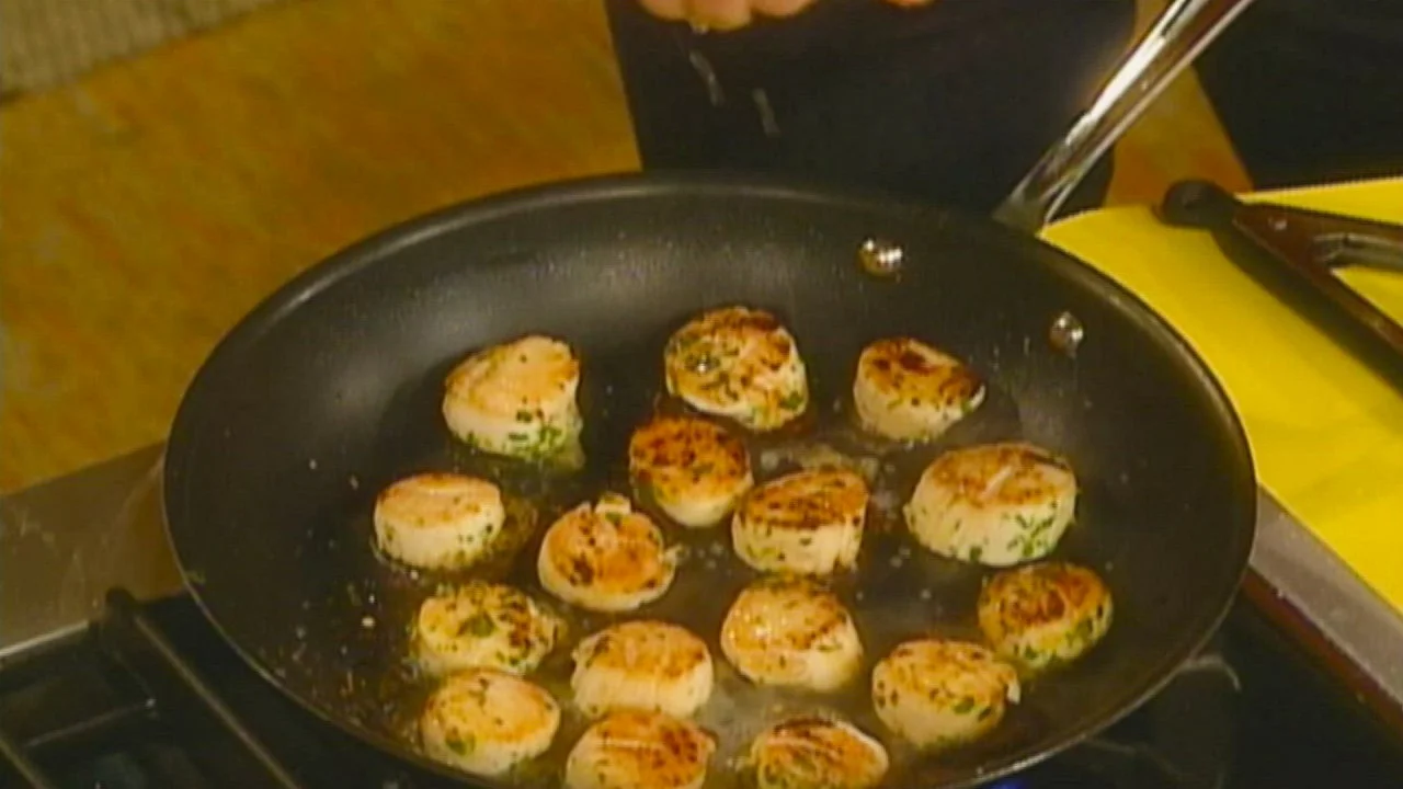 Pan-Seared Shrimp and Scallops