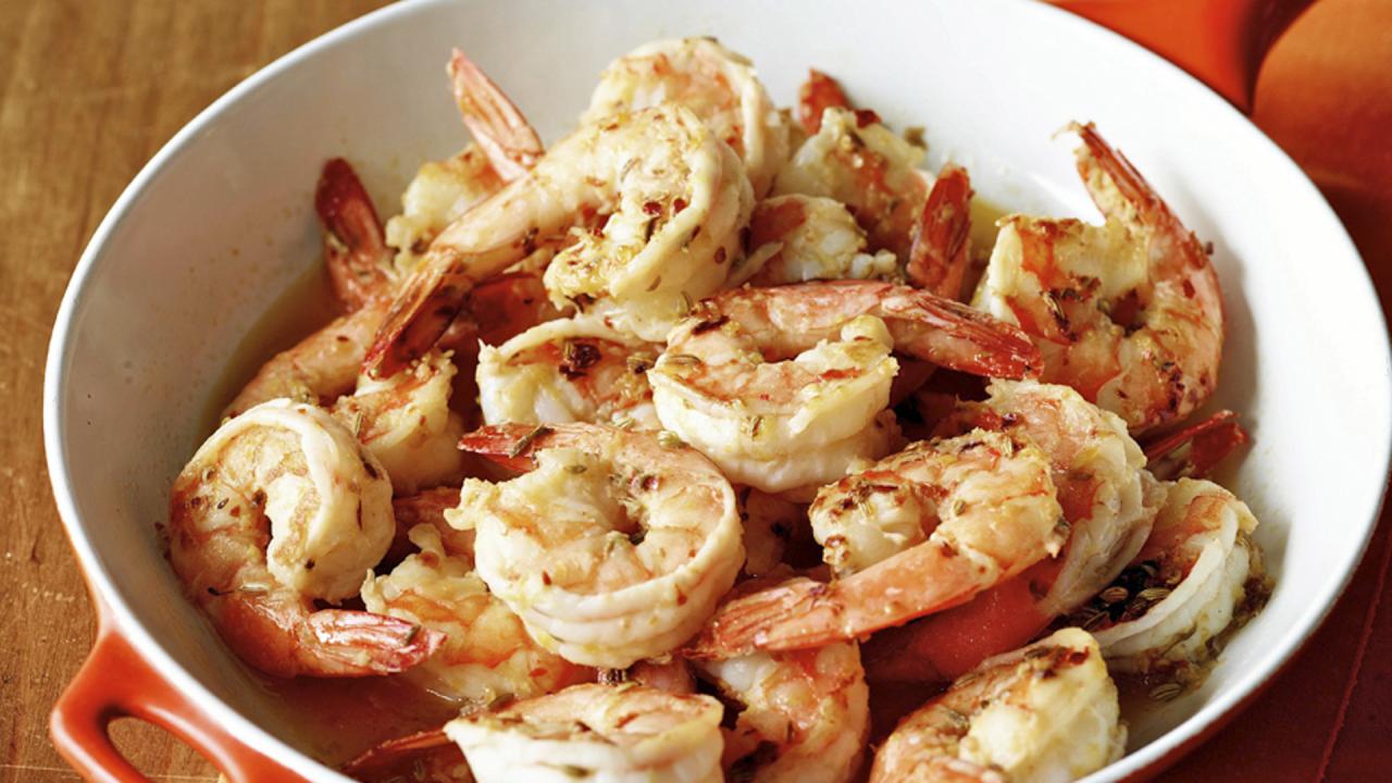 Spicy Fennel Shrimp
