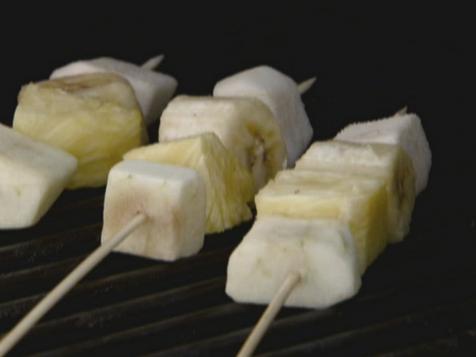 Grilled Fresh Fruit Skewers