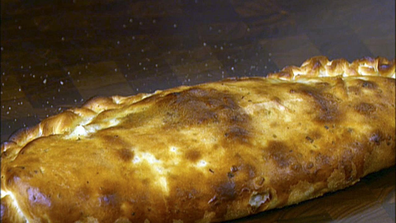 Prosciutto Eggplant Calzones