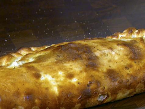 Prosciutto and Eggplant Calzone