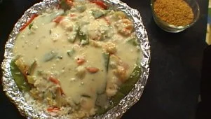 Garlic Shrimp Casserole